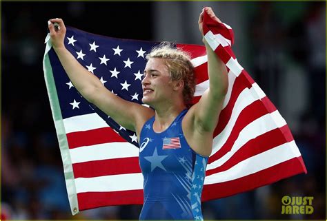 Helen Maroulis Wins Usas First Gold In Womens Wrestling Photo