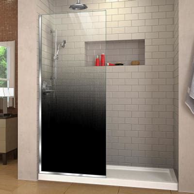 DreamLine Linea Maze 34 In W X 72 In H Frameless Fixed Shower Screen