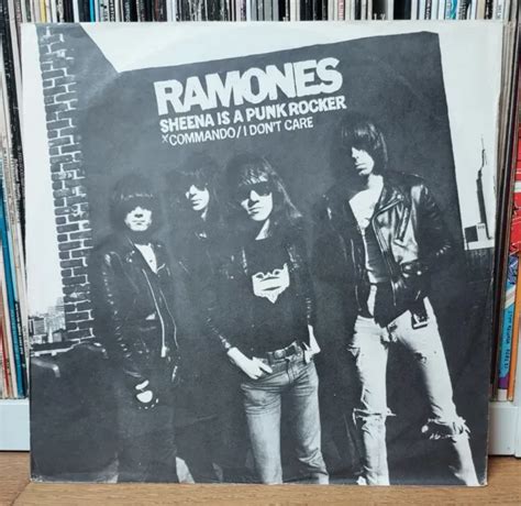 Ramones Sheena Is A Punk Rocker Uk Numbered Damned Sex