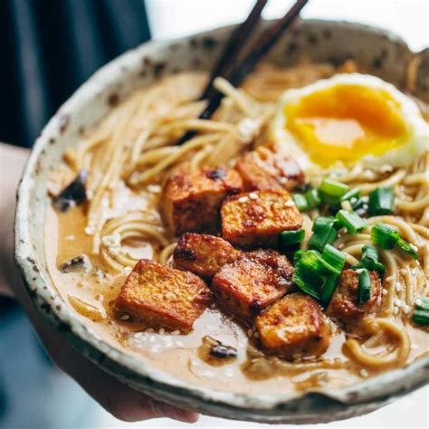 Homemade Spicy Ramen With Tofu Recipe Pinch Of Yum