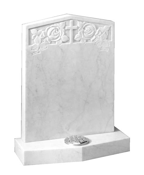 Buy Marble Headstone Peon Shaped Headstone And Base Memorialsmarble