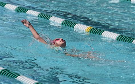 Hd Wallpaper Woman In Pool Young Swimmer Backstroke Young Swimmer