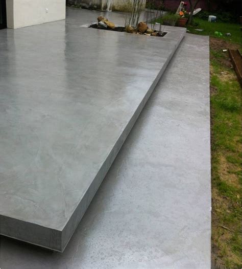 Beton Decoratif Pour Terrasse Exterieure Rev Tement De Sol Ext Rieur