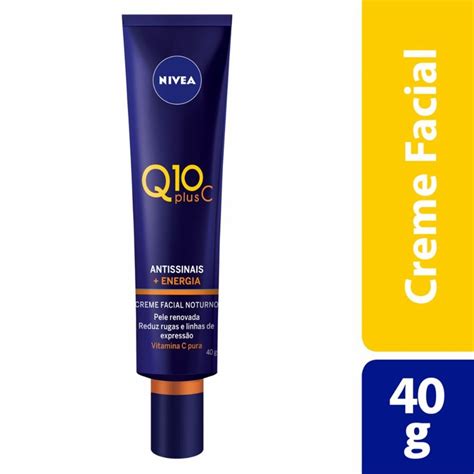 Creme Facial Antissinais Noite Nivea Q10 Plus C 40ml PanVel Farmácias