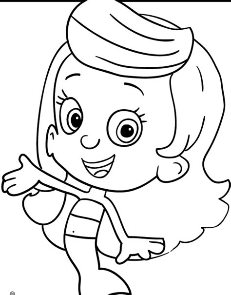 Bubble Guppies Colorings Image Inspirations Free Bubble Guppies