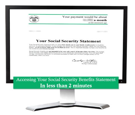 How to Access Your Social Security Benefits Statement