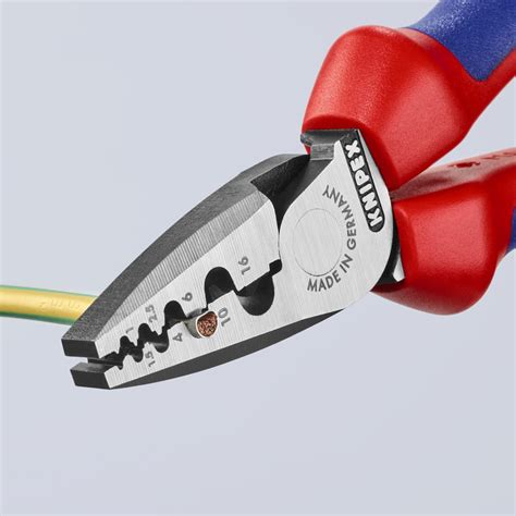 KNIPEX 97 72 180 Szczypce Do Zagniatania Tulejek Kablowych 180 Mm MAAT