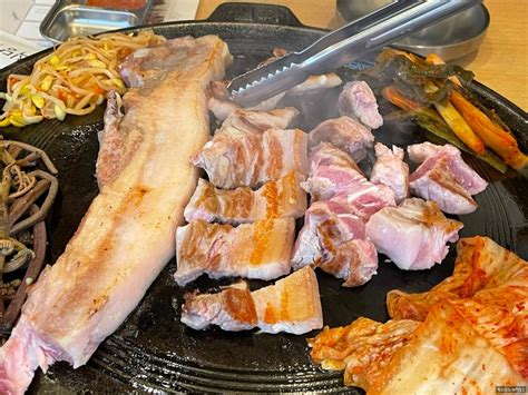 발산역고기집 월화식당 마곡 솥뚜껑 삼겹살 맛집🥩🐷 네이버 블로그