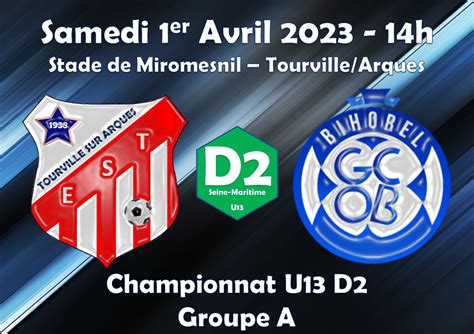 Actualité Championnats U13 Samedi 1er Avril 2023 club Football E