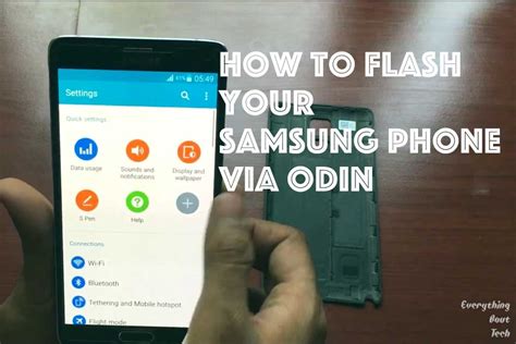 Flash Samsung Stock Official ROM Via Odin Deepen Bajracharya