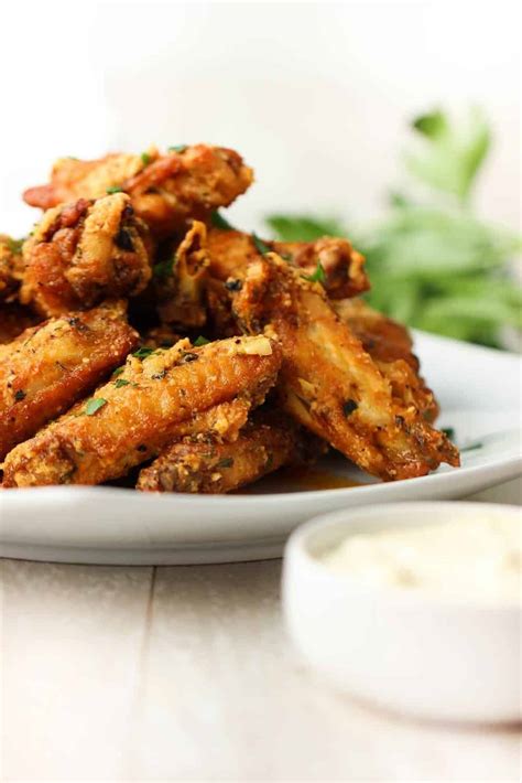 Garlic Parmesan Chicken Wings How To Feed A Loon