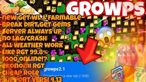 Online Gtps Apa Rgt Server Paling Seru Growtopia Private