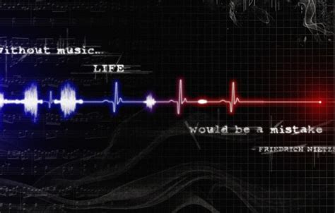 Wallpaper Text Life Minimalism Music Life Music Pulse - Laptop ...