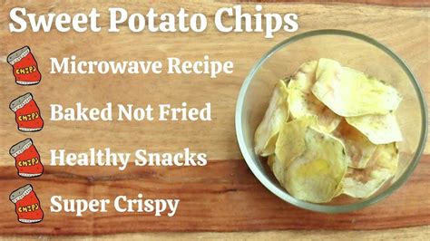 Microwave Sweet Potato Chips Microwave Chips Savithri S Kitchen Youtube