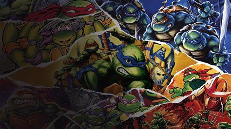 Teenage Mutant Ninja Turtles: The Cowabunga Collection (2022) promotional art - MobyGames