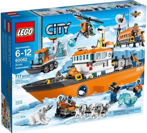 Конструктор LEGO CITY 60062 полярная экспедиция,арктический ледокольный ...