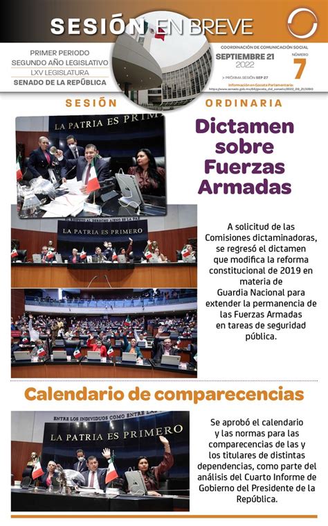 Senado De México On Twitter 📌 El Pleno Del Senado Aprobó Devolver A