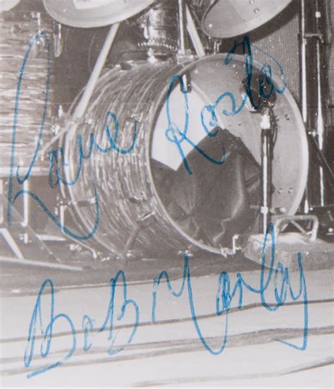 Bob Marley Signed Photograph Rr Auction