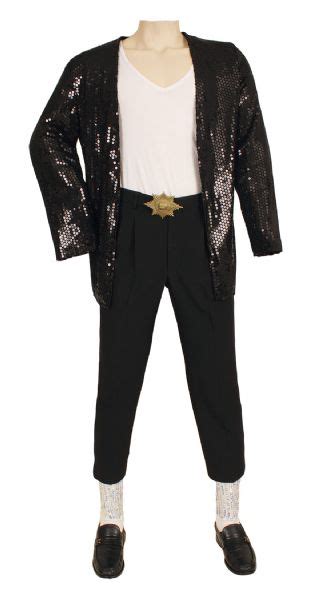 Lot Detail Michael Jackson Billie Jean Stage Worn Full Costume