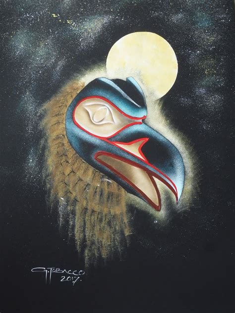 Raven Mask Indian Art From The Edge