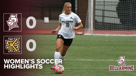 Wsoc Bellarmine Plays To Scoreless Draw At Kennesaw State Youtube