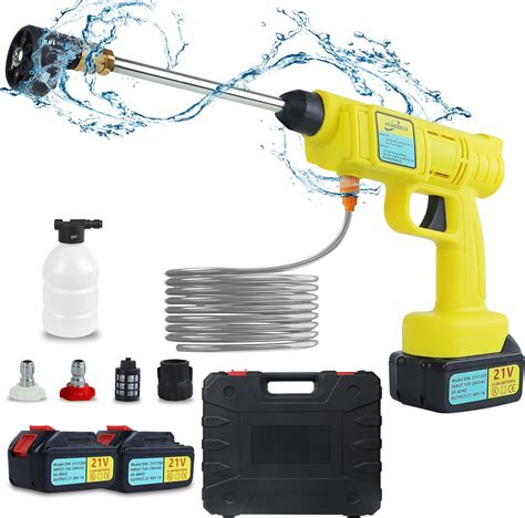 Amazon Cordless Pressure Washer With In Nozzle Huhomco V