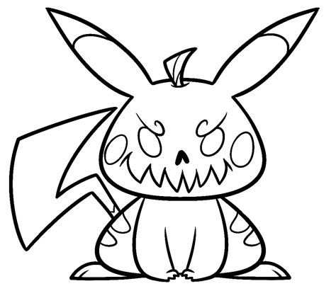 44 Páginas Para Colorear De Halloween De Pokémon Para Imprimir Gratis