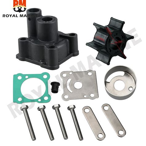 N W Water Pump Impeller Kit For Yamaha Outboard Motor T Hp Hp