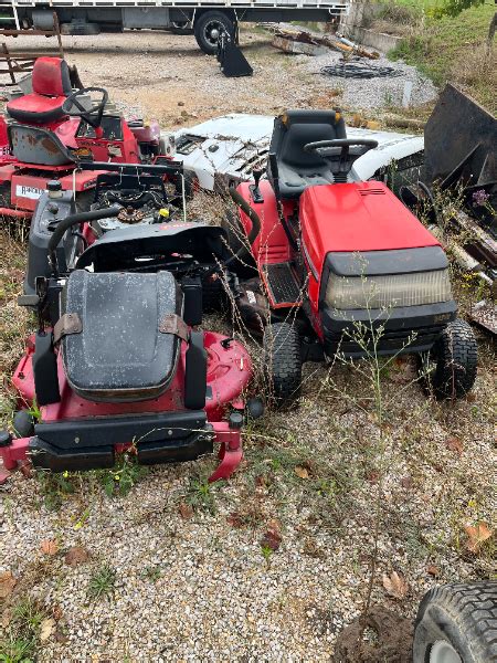 Lot X Ride On Mowers Auctionsplus