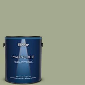 BEHR ULTRA 1 Gal PMD 36 Mountain Sage Extra Durable Satin Enamel