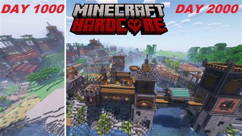 I SURVIVED OVER 2000 DAYS IN HARDCORE MINECRAFT THE MOVIE YouTube