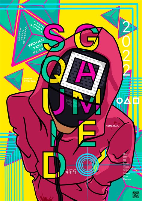 Squid Game Poster Design :: Behance