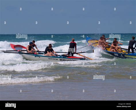 Surfboat racing hi-res stock photography and images - Alamy