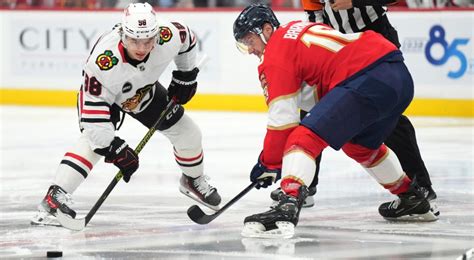 Blackhawks Fall To Panthers Despite Bedard S Two Goals Verve Times