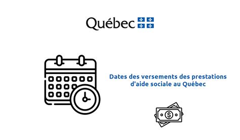 Date Versement Aide Sociale Et Prestations Au Qu Bec