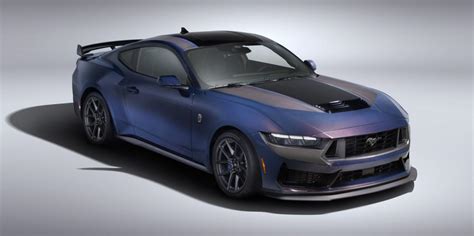 2024 Ford Mustang Dark Horse Gets Exclusive Color Shifting Blue Ember Paint