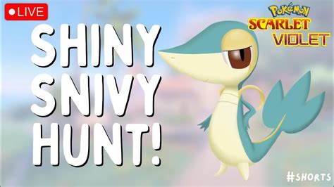 SHINY SNIVY HUNT Masuda Method Live Stream Pokemon Scarlet