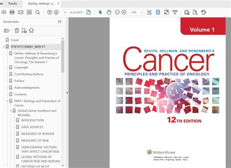 DeVita, Hellman, and Rosenberg's Cancer: Principles & Practice of ...