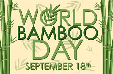 World Bamboo Day 2022 Observed On 18th September