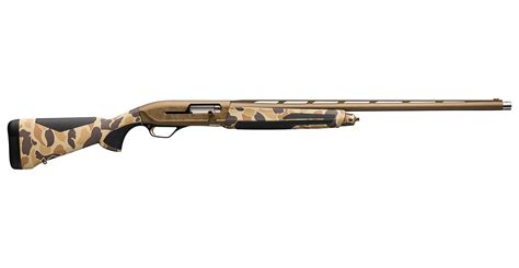 Browning Maxus Ii Wicked Wing 12 Gauge Semi Automatic Shotgun With Vintage Tan Camo Stock And