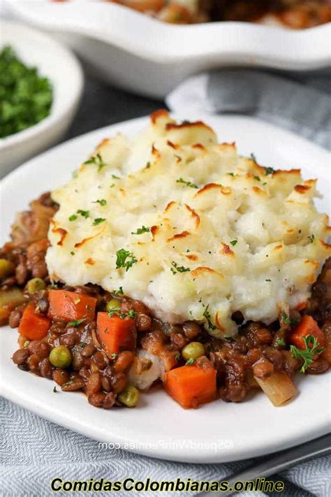 Hachis Parmentier aux lentilles facile végétarien Recetas 2024