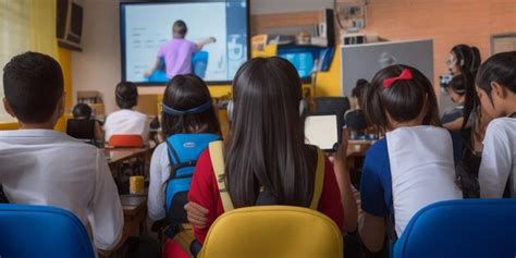 Premium Ai Image Learning Tools Schoolchildren Student