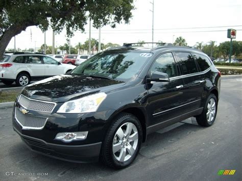 2011 Black Granite Metallic Chevrolet Traverse Ltz 50549509 Gtcarlot