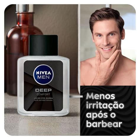 Kit Deep Nivea Espuma De Barbear Loção Pós Barba 3 Desodorantes Antitranspirante Aerosol