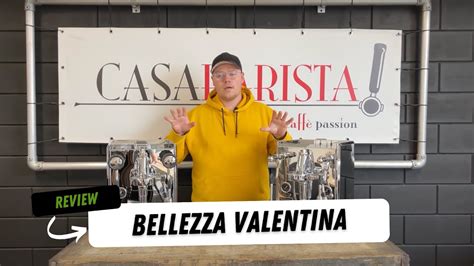 Review Bellezza Valentina Espressomachine Nederlands YouTube