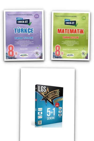 Okyanus S N F Lgs T Rk E Ve Matematik Check Et Tekrar Testleri