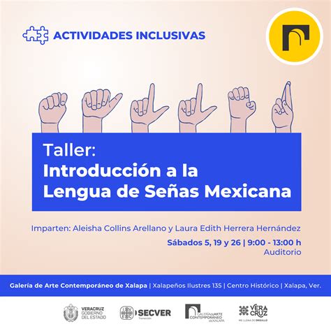 Realiza Ivec El Taller Presencial Introducción A La Lengua De Señas Mexicana Calor Noticias