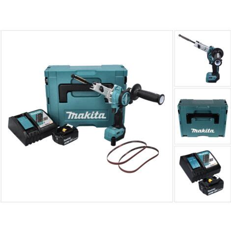 Makita Dbs Rf J Ponceuse Bande Sans Fil X Mm Brushless V