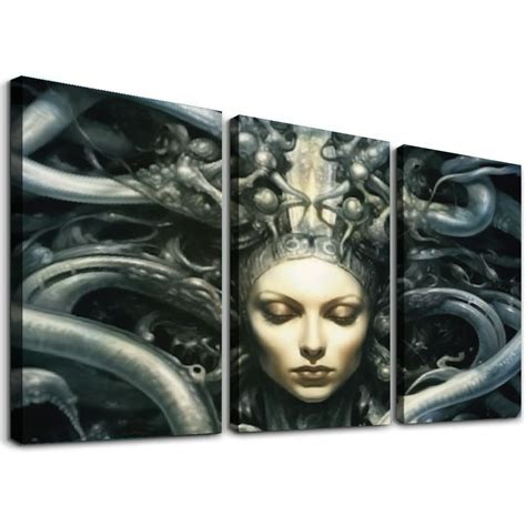 Nawypu HR Giger Fantasy Artwork Poster Wall Art Li II Surrealism Art