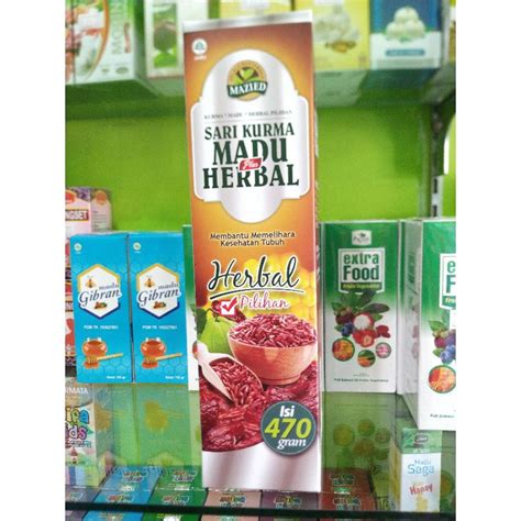 Sari Kurma Honey Herbal Plus Angkak Mazied Original 470gram Shopee